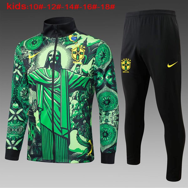 Ninos Chandal Brasil 2024/25 Verde